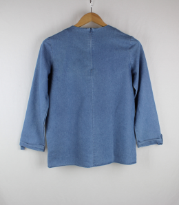 blusa denim joya la morena