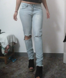 Pantalón vaquero Jeans estilo Mom fit