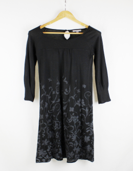 vestido lana mango