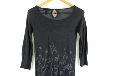 vestido lana mango