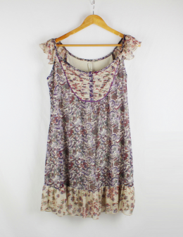 vestido gasa stradivarius