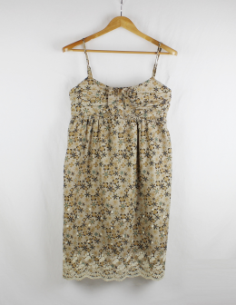 vestido estampado just addict