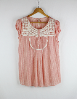 blusa estampada springfield