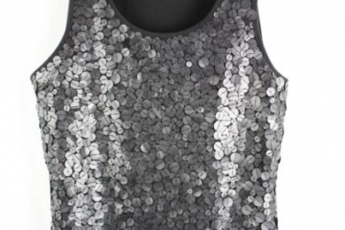 vestido paillettes 