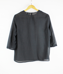 blusa bordada mango