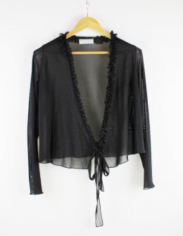 blusa tul logotipo