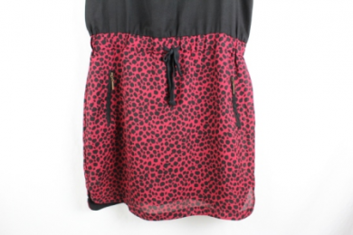vestido animal print stradivarius