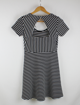 vestido rayas jennyfer
