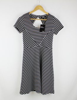 vestido rayas jennyfer