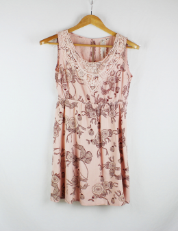 vestido estampado mismash