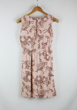 vestido estampado mismash