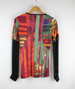blusa punto-gasa save the queen