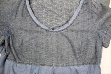 vestido denim pennyblack