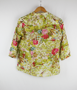 camisa estampada zara