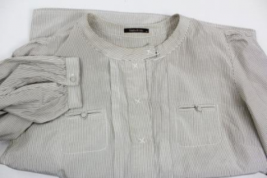 camisa rayas seda bimba y lola