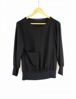 blusa fluida zara