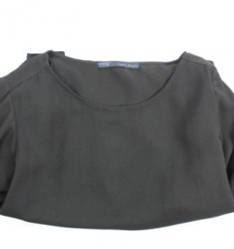 blusa fluida zara