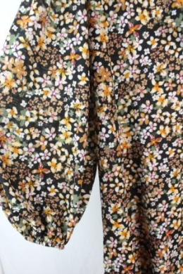 vestido floral zara M/L