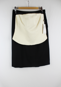 falda basica lana
