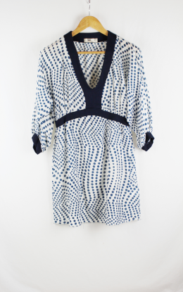 blusa lunares victorio y lucchino
