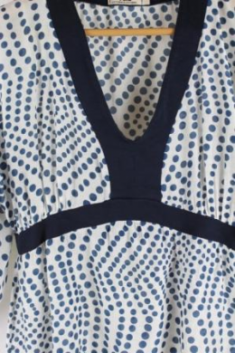 blusa lunares victorio y lucchino