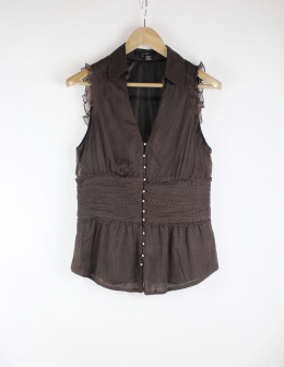 blusa l seda lunares zara