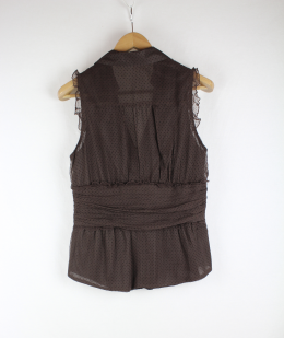 blusa l seda lunares zara