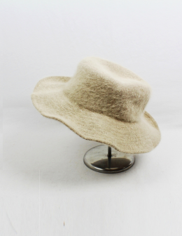 sombrero lana ala ancha