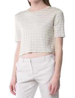 jersey cuadros mango m