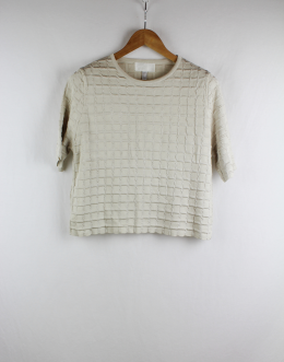 jersey cuadros mango m