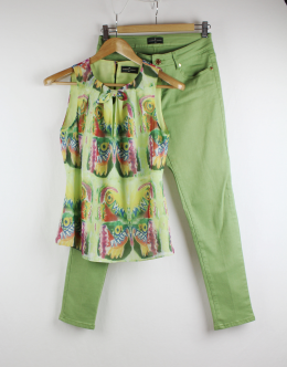 blusa gasa roberto verino