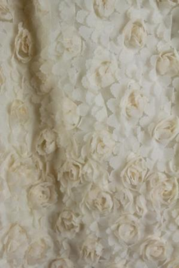 blusa flores tul zara