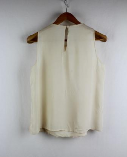 blusa flores tul zara