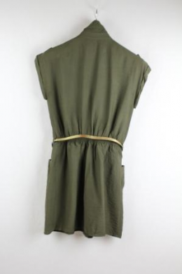 mini vestido camisero mango m