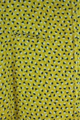 vestido estampado mango l