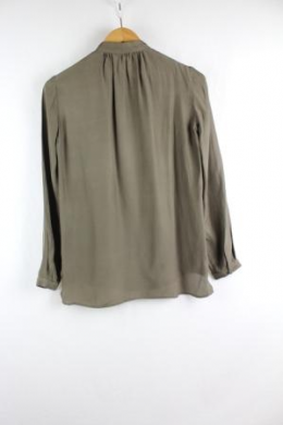 blusa satinada massimo dutti m