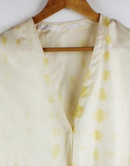 camisa oversize seda mango s/m/l
