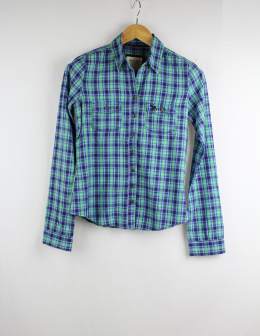 camisa tartan abercrombie and fitch