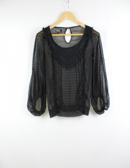 blusa plumeti blanco xs