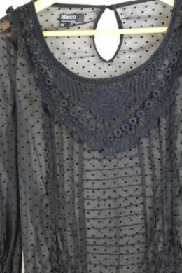 blusa plumeti blanco xs