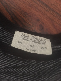 Vestido de algodón de Zara
