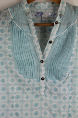 blusa estampada bershka M