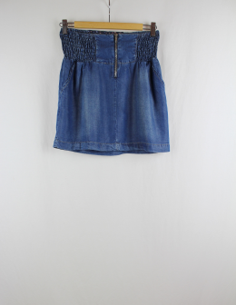 falda denim bershka L/m