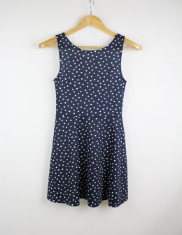 mini vestido lunares divided 36