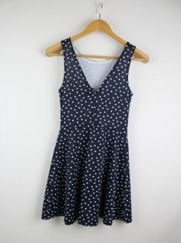 mini vestido lunares divided 36