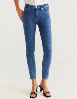 jeans skinny mango 38