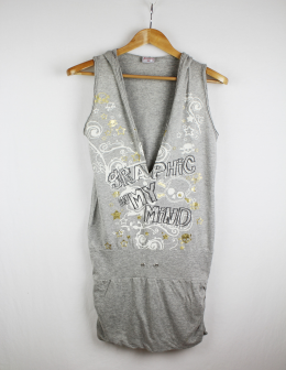 vestido punto stradivarius m