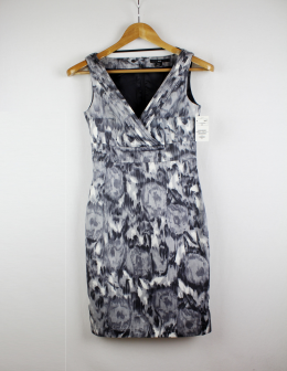 vestido estampado hm 34