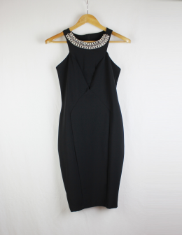vestido joya zara m