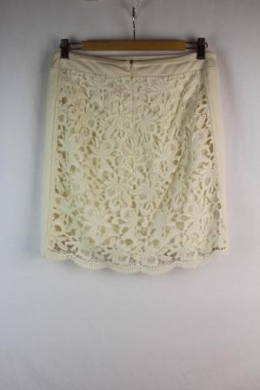 falda crochet mango m/38